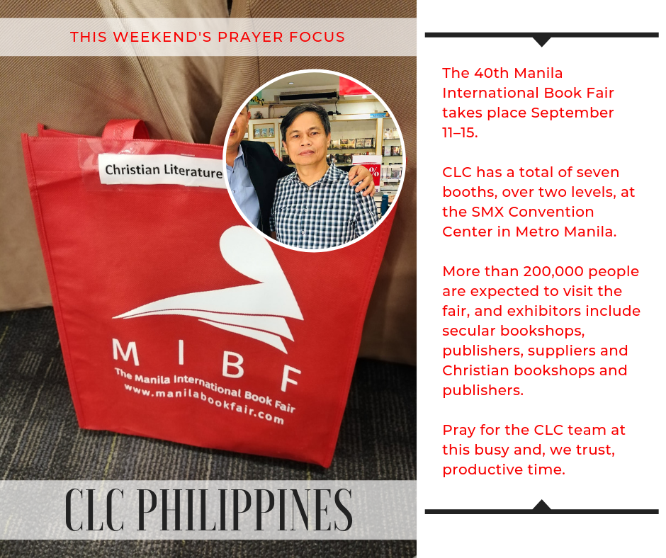 Pray for CLC Philippines (September 7-8, 2019)