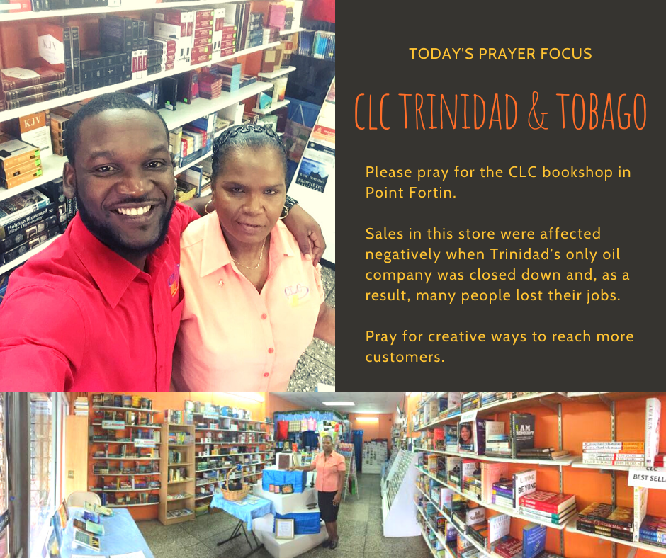 Friday (February 14) Prayer Focus for CLC Trinidad & Tobago