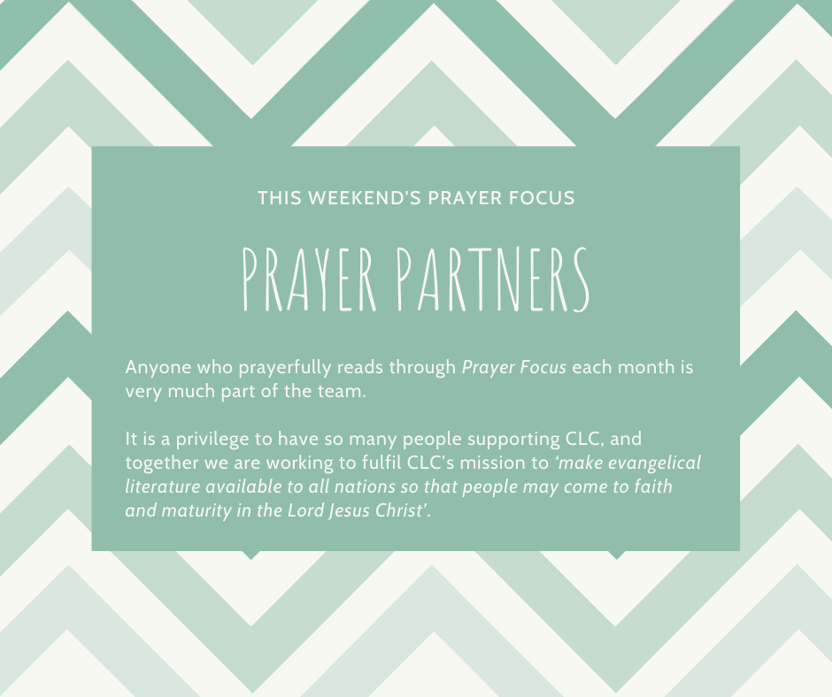 Weekend (February 29 - March 1) Prayer Focus for Prayer Partners