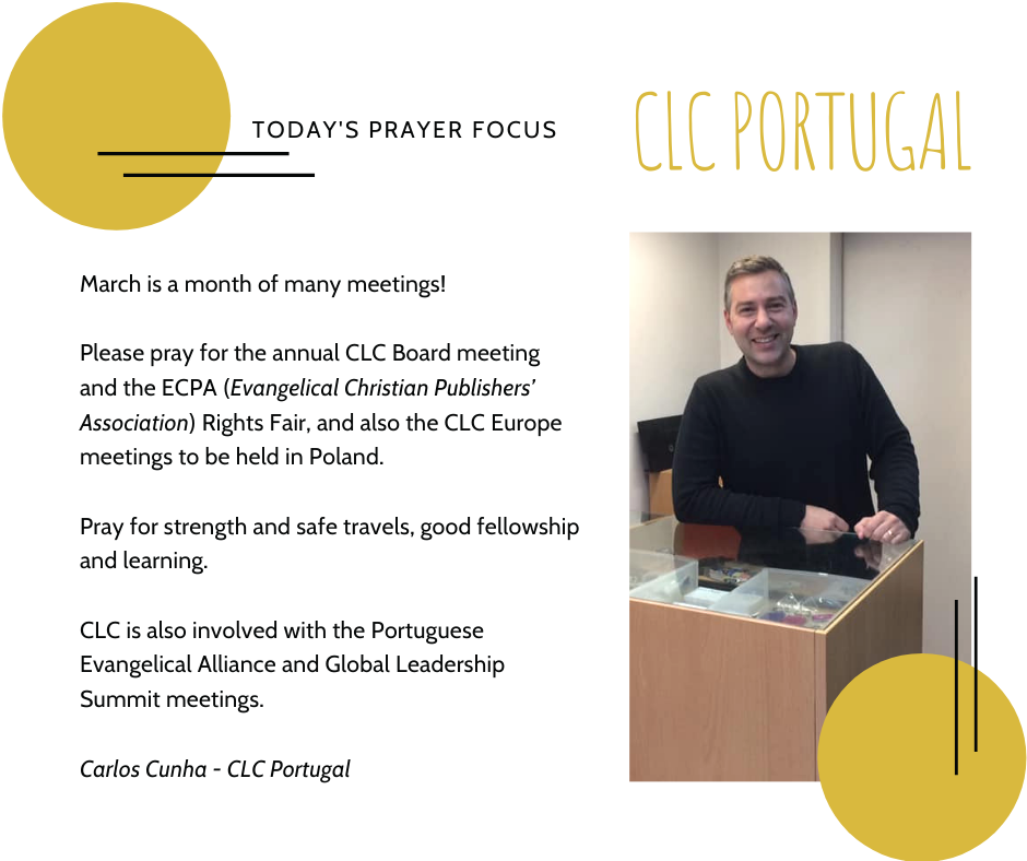 March 2nd Prayer Focus for Portugal