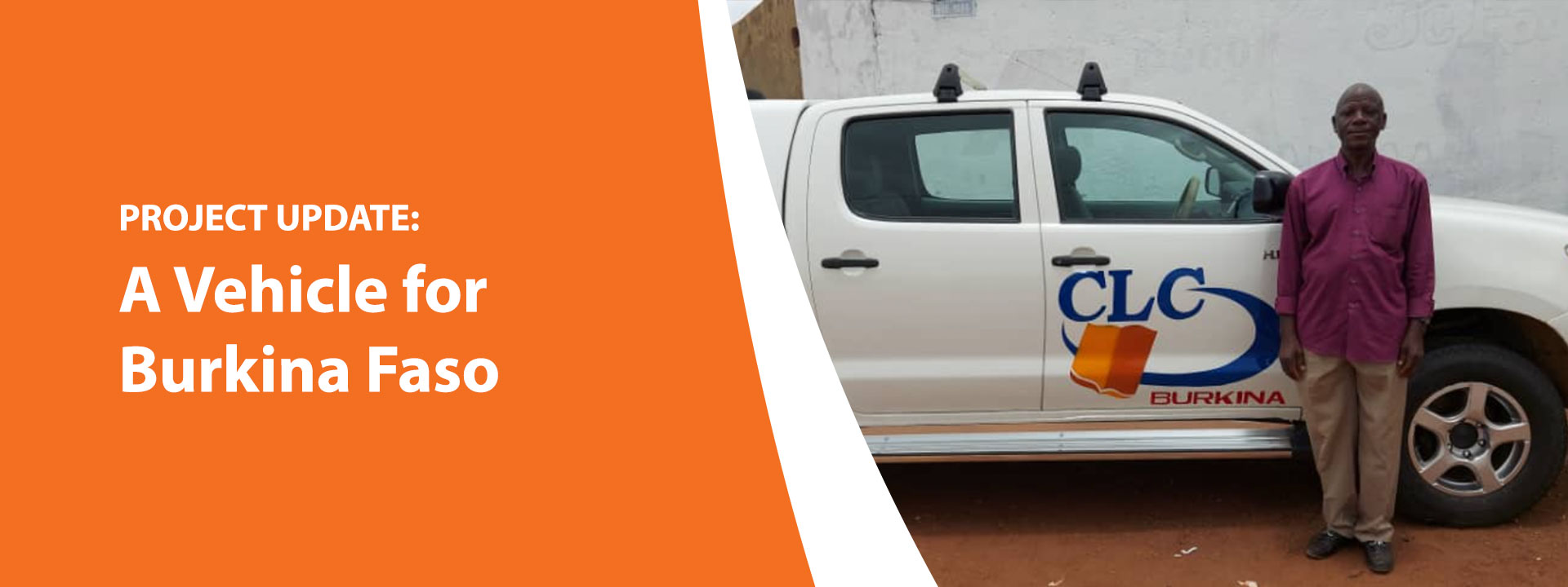 Update: A Vehicle for Burkina Faso 