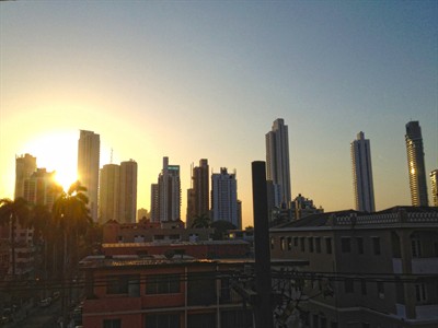 Sunrise in Panama